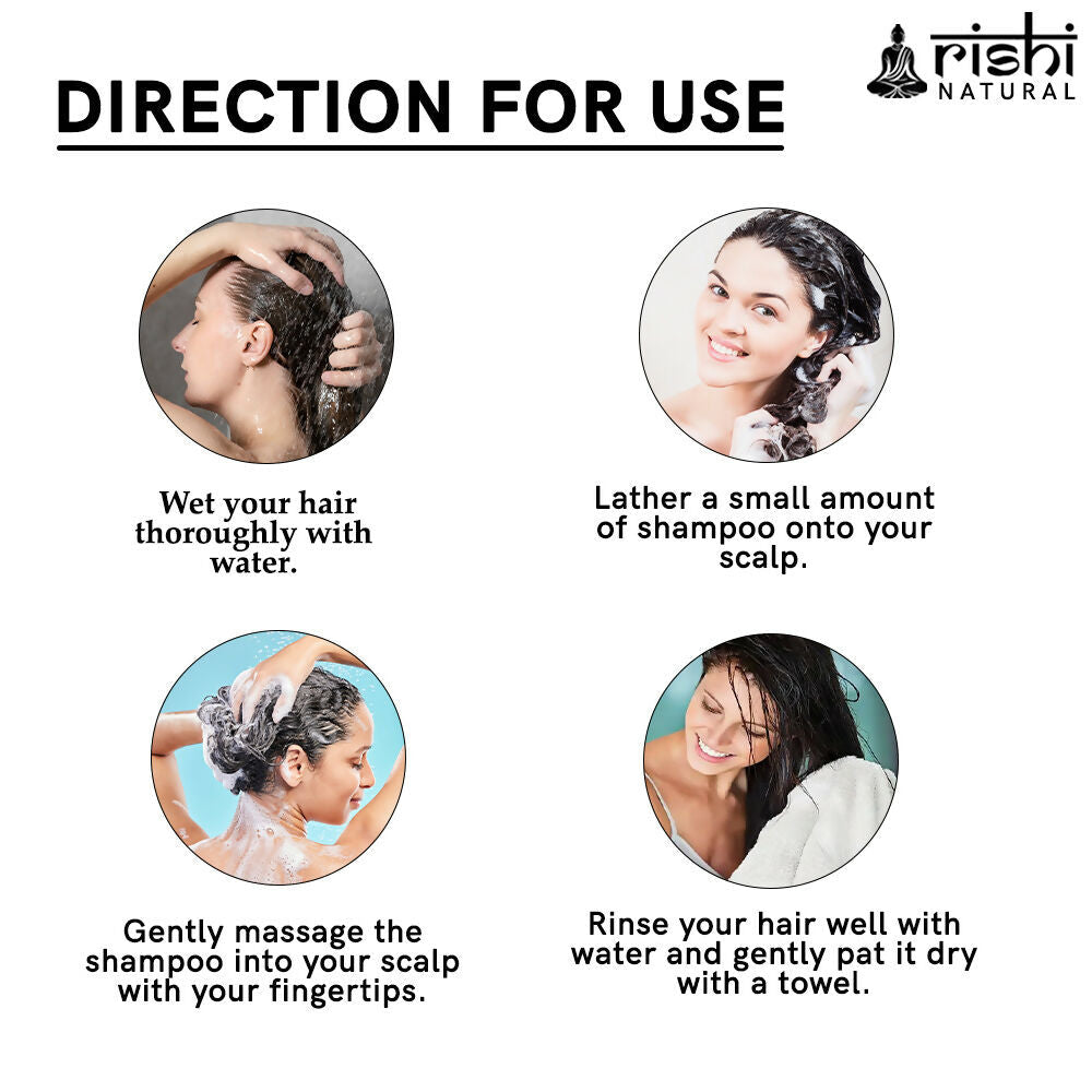 Rishi Natural Anti Grey Hair Shampoo