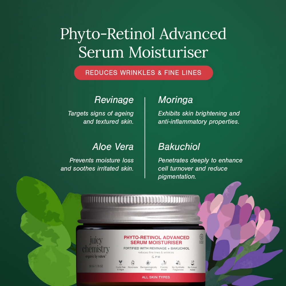 Juicy Chemistry Phyto-Retinol Advanced Serum Moisturiser