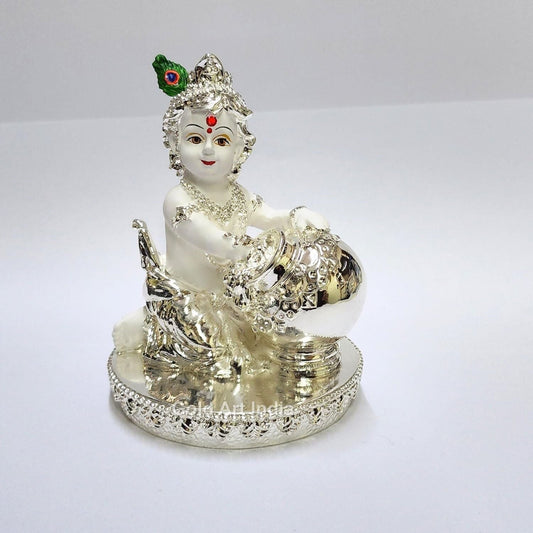 Gold Art India Makhan Krishna Idol