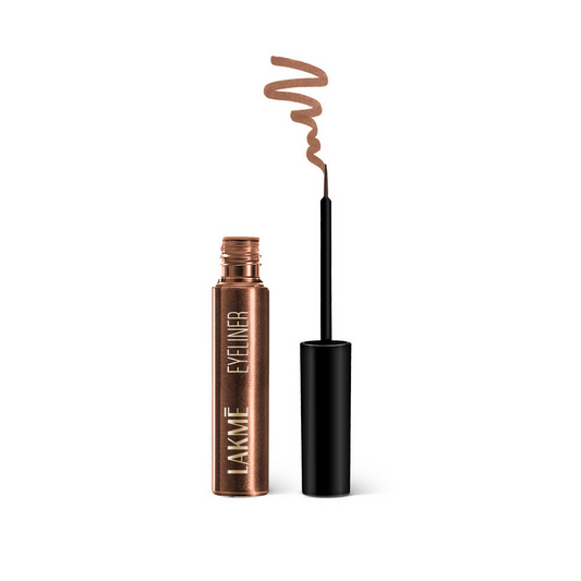 Lakme Unreal Precision Liquid Eye Liner  - Shimmer Bronze