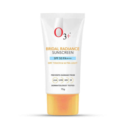 Professional O3+ Bridal Radiance Sunscreen SPF 50 PA +++