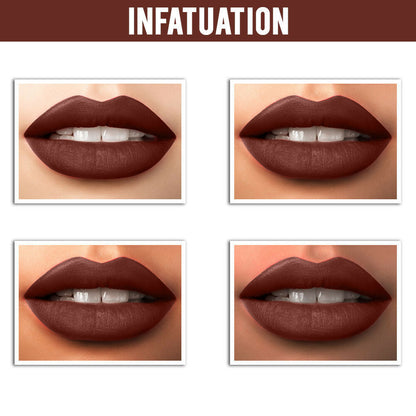 Jaquline USA Matte Amour Matte Lipstick  - Infatuation 01