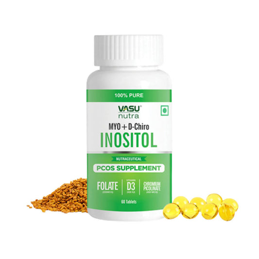 Buy Vasu Healthcare Nutra PCOS Supplement Tablets from DrMediCart, Ship from India to USA