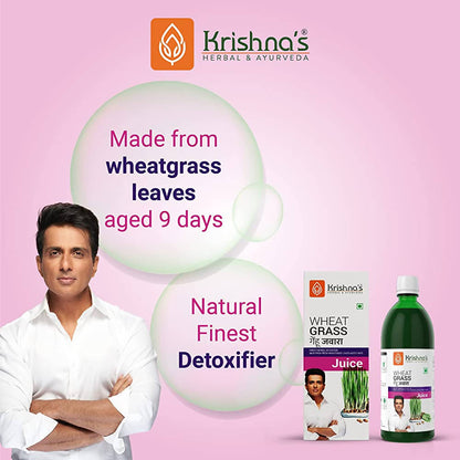 Krishna's Herbal & Ayurveda Wheatgrass Juice