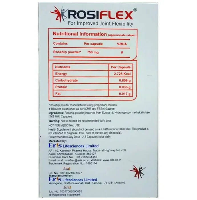 Eris Rosiflex Capsules