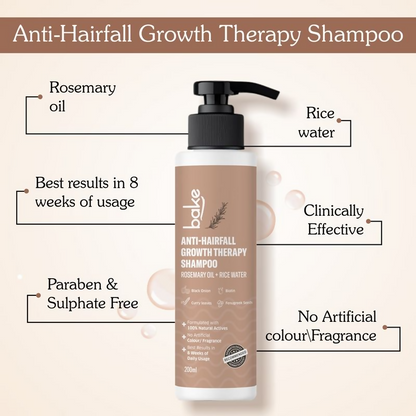 Bake Rosemary Anti Hair Fall Shampoo For Hair Fall Control & Hair Growth