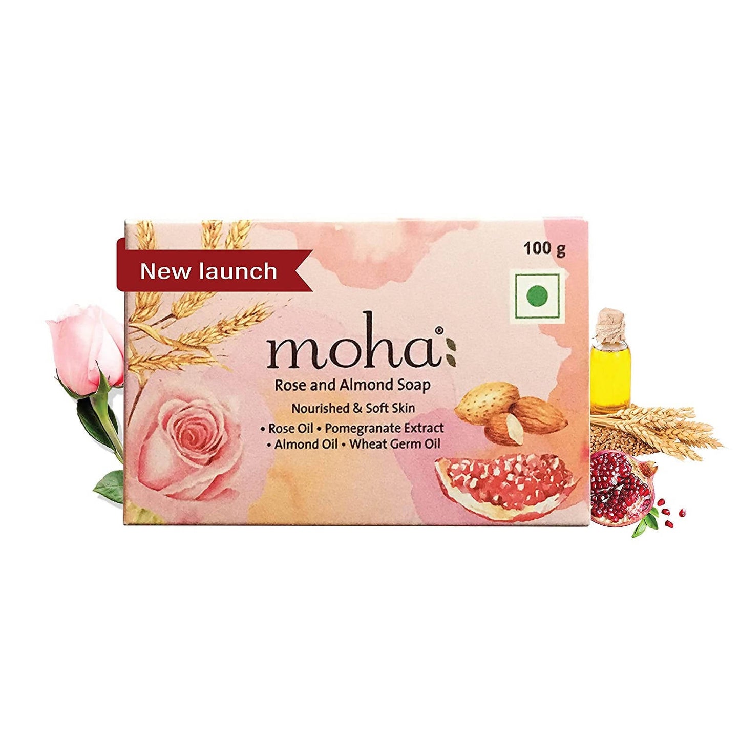 Rose and Almond Soap for better skin