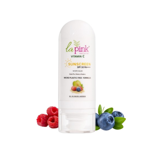 La Pink Vitamin C Sunscreen SPF 50 Pa++++ For All Skin Types