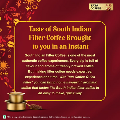 Tata Coffee Quick Filter Coffee Powder Tin