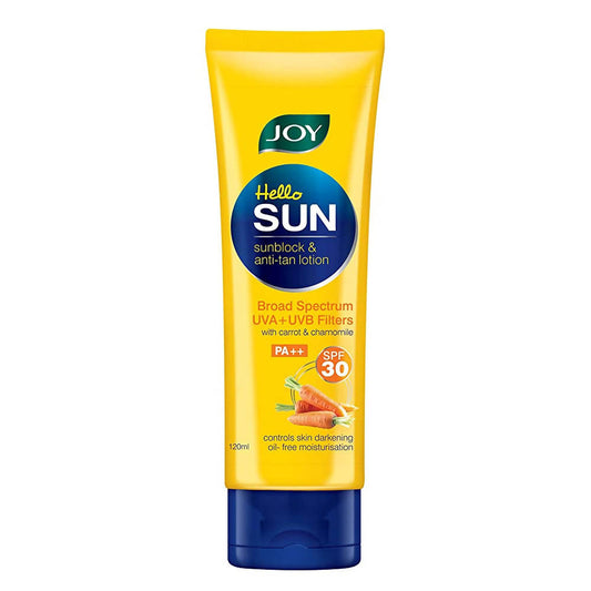 Joy Hello Sun Sunblock and Anti Tan Lotion SPF 30 PA++