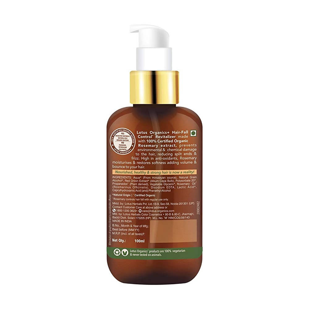Lotus Organics+ Hair Fall Control Revitalizer