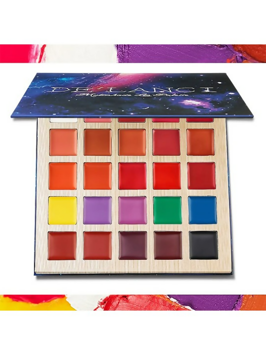 De'Lanci 25 Color Matte Multi Shade Lip Palette