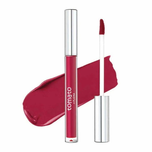 FLiCKA Tomato Liquid Lipstick - Mauve - Shade 04