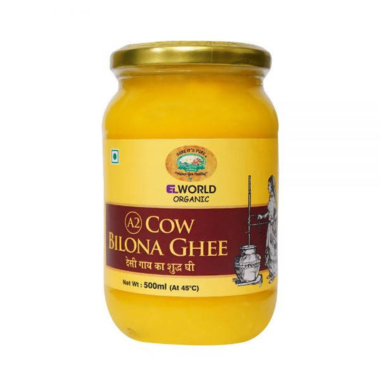 El World Organic A2 Cow Bilona Ghee | Desi Gir Cow Ghee | Organic A2 Desi Ghee