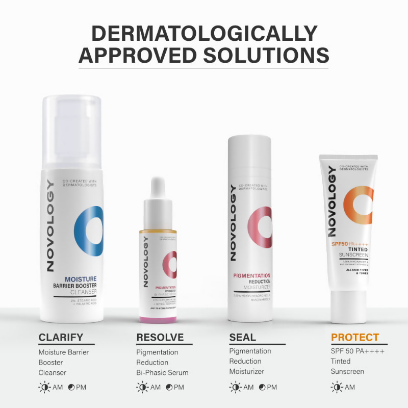 Novology SPF 50 PA++++ Tinted Sunscreen