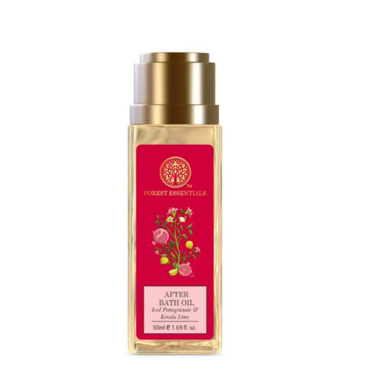Buy Forest Essentials After Bath Oil Iced Pomegranate & Kerala Lime from DrMediCart, Ship from India to USA