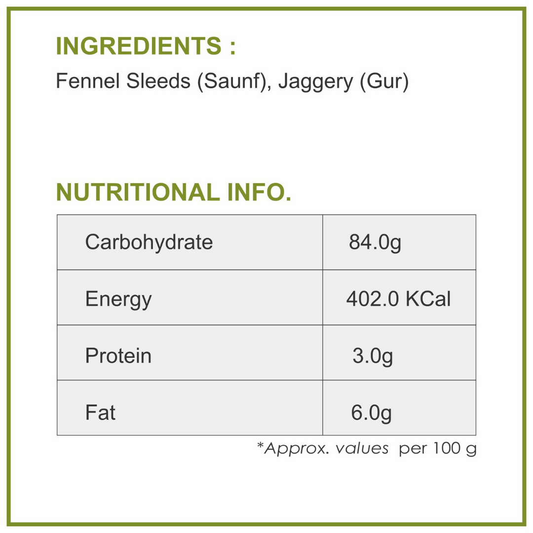Dhampur Green Gur Saunf