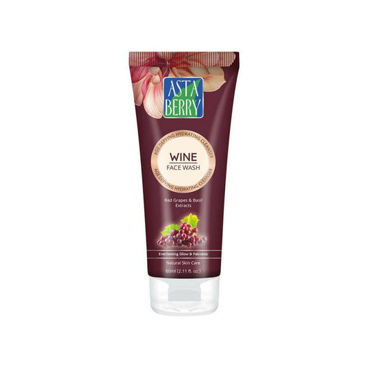 Astaberry Wine Face Wash for Age Defying Hydrating Cleanser
