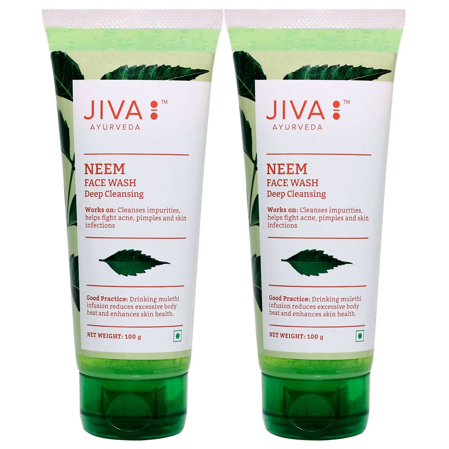 Jiva Ayurveda Neem Face wash
