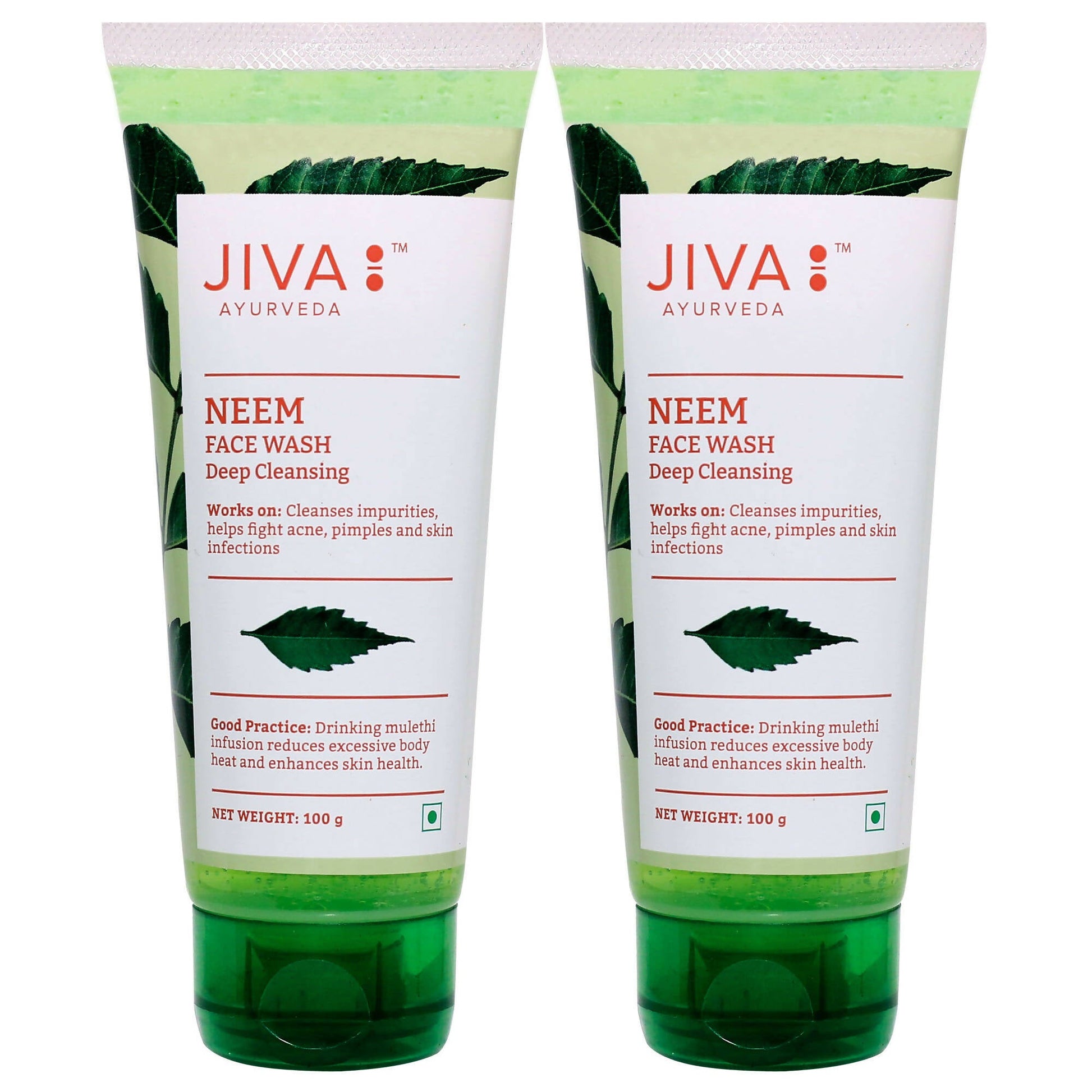 Jiva Ayurveda Neem Face wash