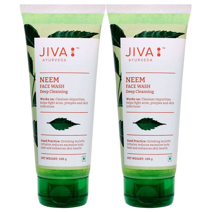 Jiva Ayurveda Neem Face wash