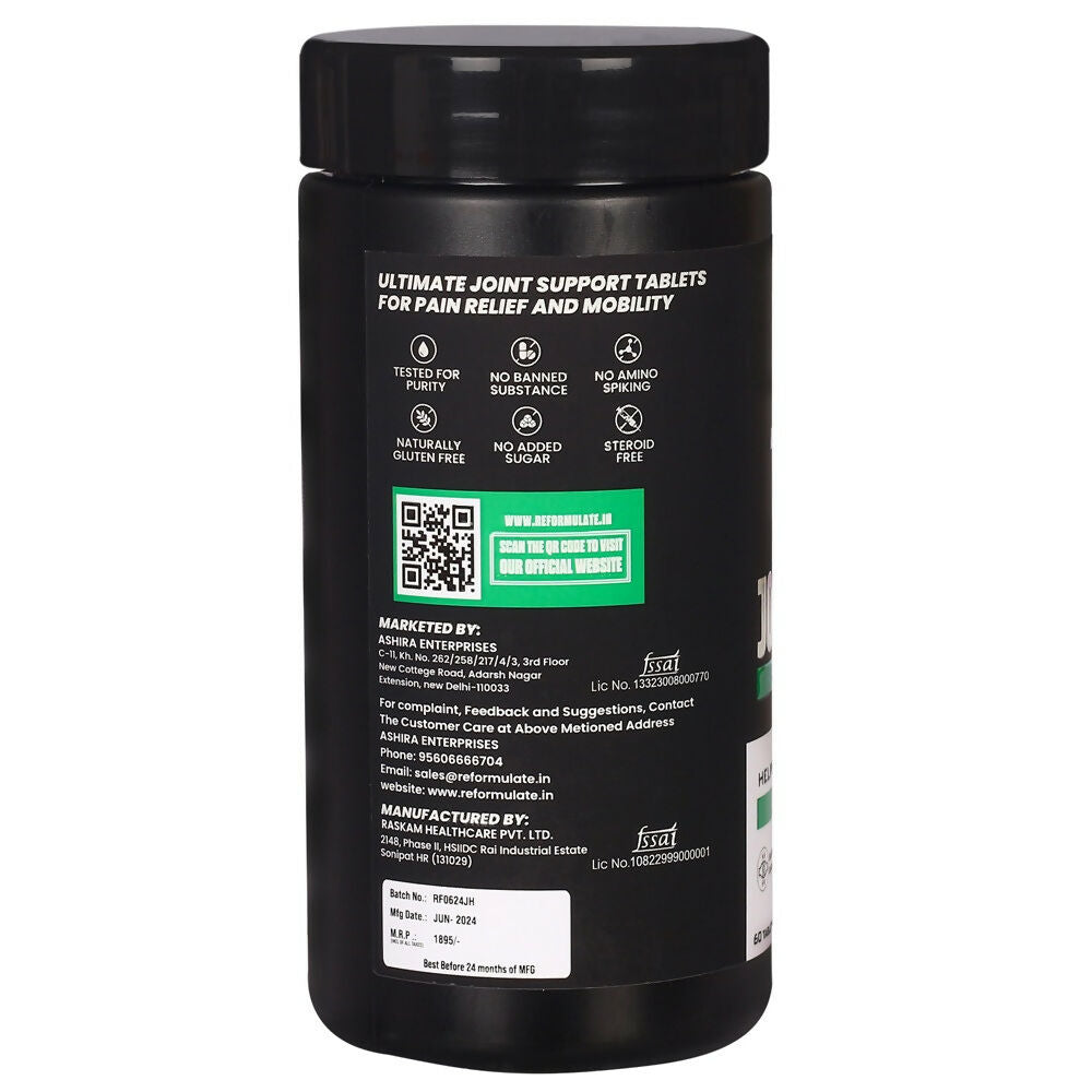 Reformulate Joint Health I Relieves Joint Pain I Helps Manage Joint Distress I Enhances Bone Health Tablets