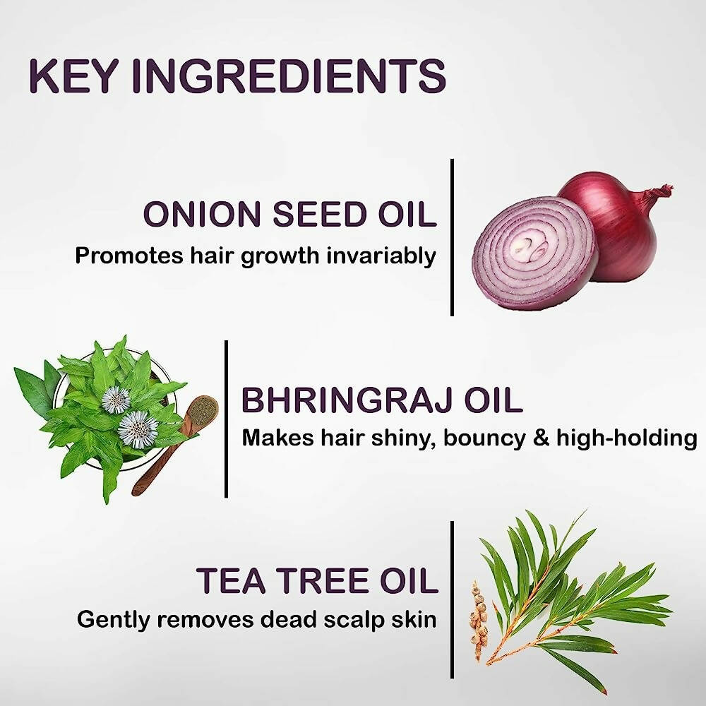 NutriGlow NATURAL'S Onion Hair Shampoo