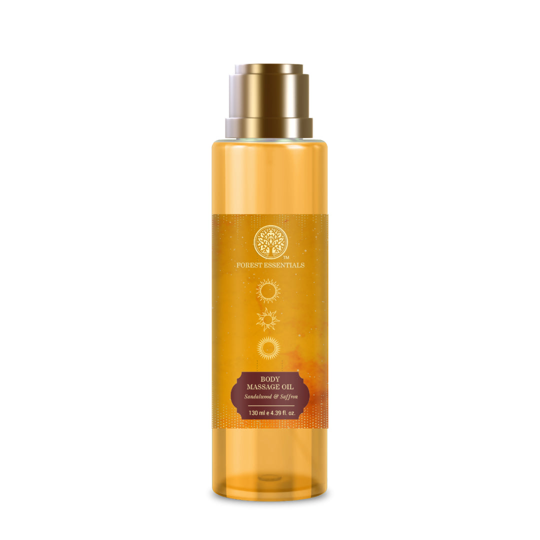 Forest Essentials Body Massage Oil Sandalwood & Saffron - Drmedicart