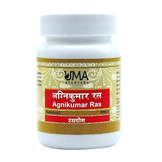 Uma Ayurveda Agnikumara Ras Ayurvedic Tablets 80pc