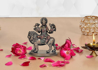 Buy Umi Cold Cast Resin Maa Durga Idol