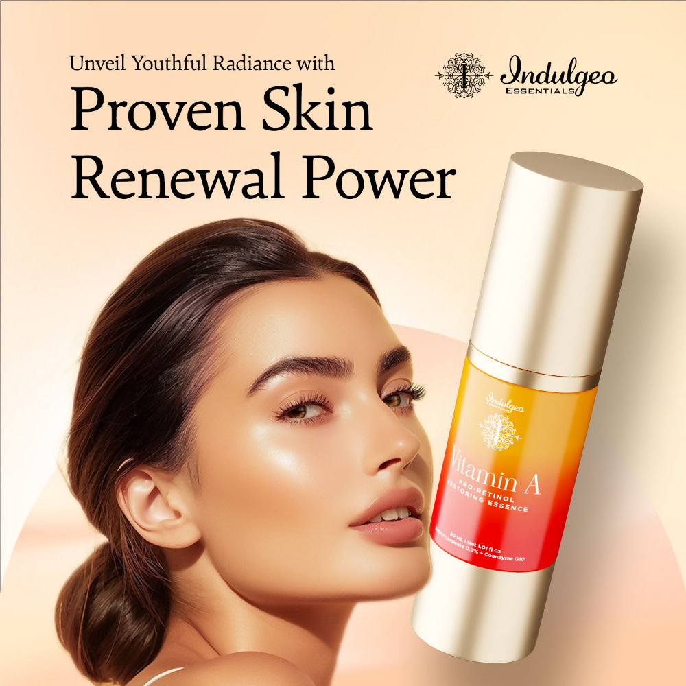 Indulgeo Essentials Vitamin A Pro-Retinol Restoring Essence Serum