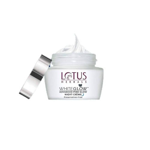 Buy Lotus Herbals Whiteglow Advanced Pink Glow Night Creme from DrMediCart, Ship from India to USA