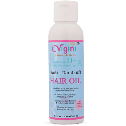vigini anti dandruff itchy scalp hair care oil for men women anti hair fall buy in usa