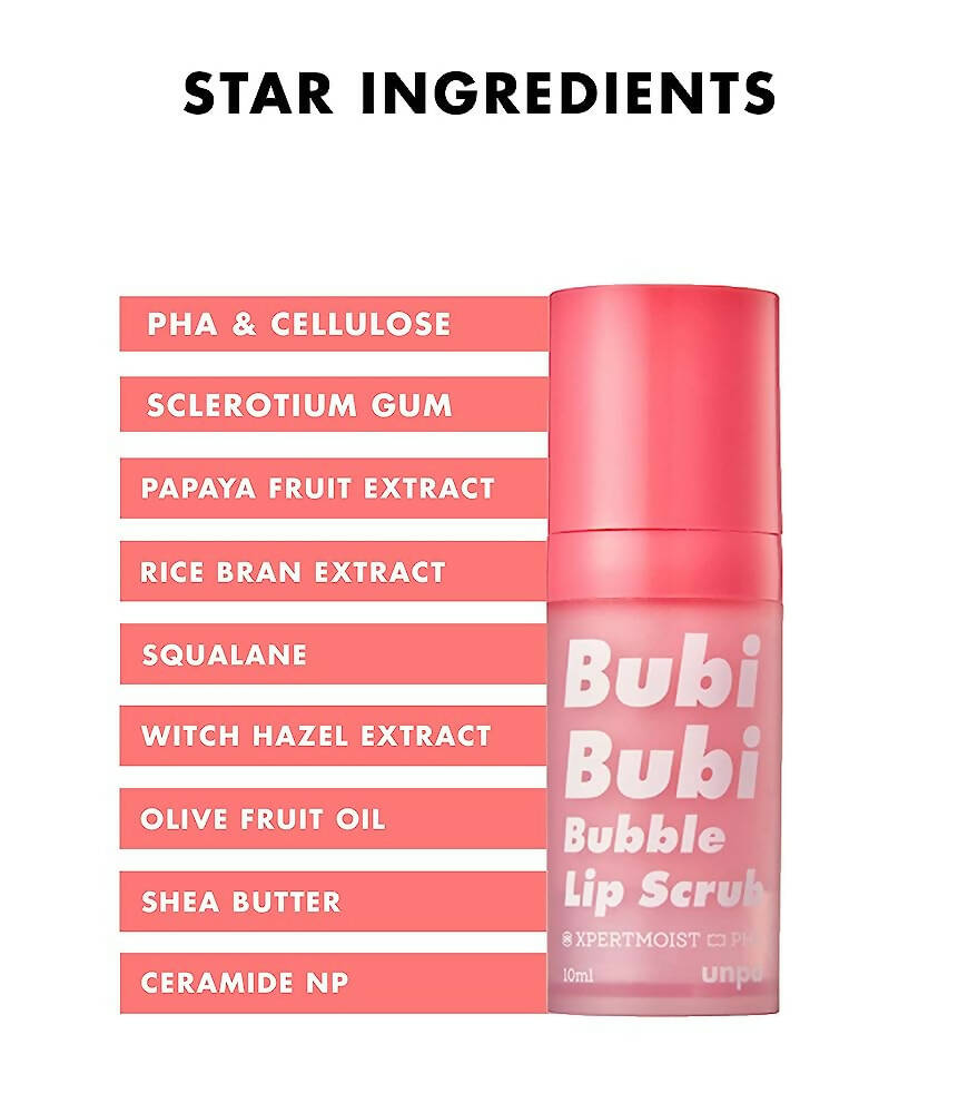 Unpa Bubi Bubi Bubble Lip Scrub - DrMediCart