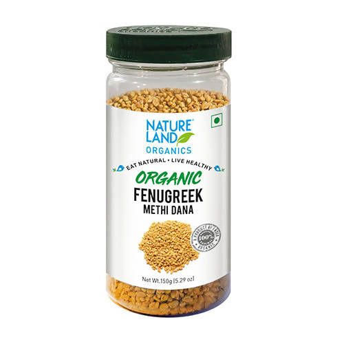 Buy Nature Land Organics Fenugreek (Methi Dana) from DrMediCart, Ship from India to USA