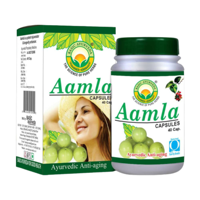 Buy Basic Ayurveda Aamla Capsules from DrMediCart, Ship from India to USA