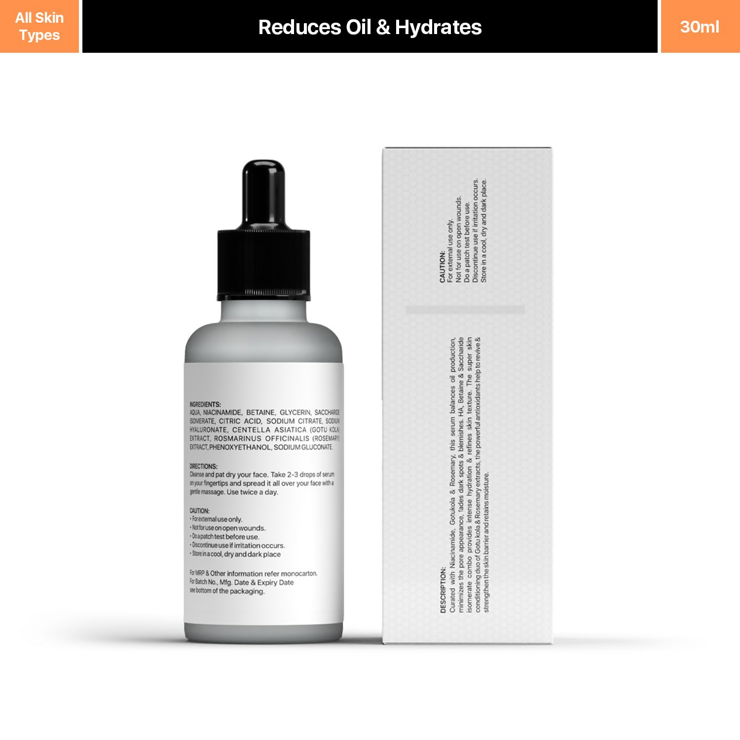 Underated 5% Niacinamide & 3% Betaine Serum