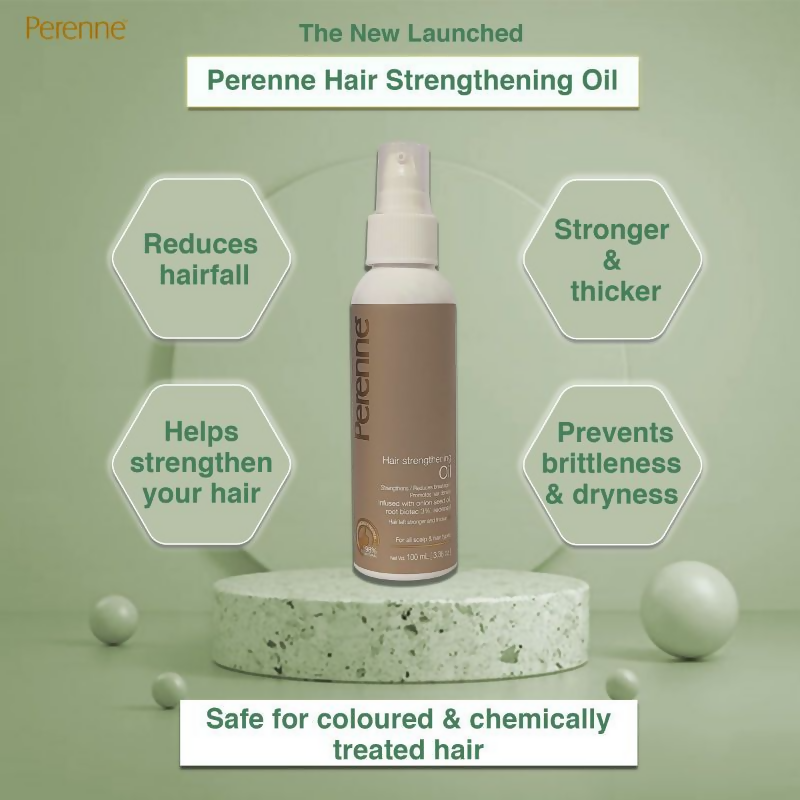 Perenne Hair Strengthening Oil With Onion Seed Oil