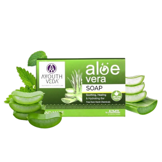 Buy Ayouthveda Aloe Vera Bathing Soap from DrMediCart, Ship from India to USA