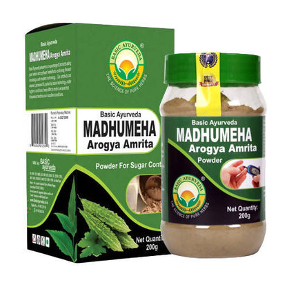 Buy Basic Ayurveda Madhumeha Arogya Amrita Powder from DrMediCart, Ship from India to USA