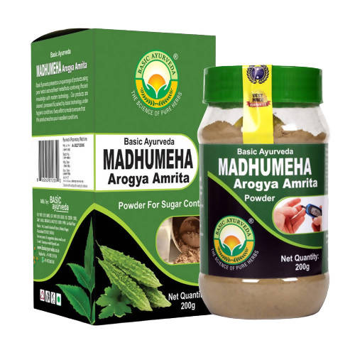 Buy Basic Ayurveda Madhumeha Arogya Amrita Powder from DrMediCart, Ship from India to USA