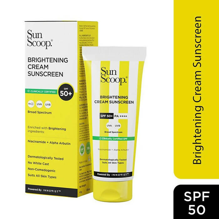 Sun Scoop Daily SPF 50 Sunscreen Cream