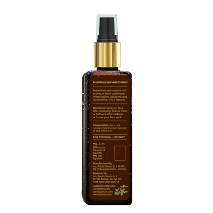 Pyoura Tulsi Anti Wrinkle Glowing Skin Face Toner Mist