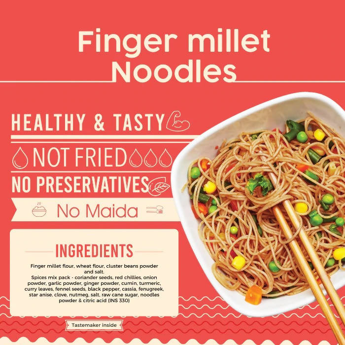 FittR biTes Finger Millet (Ragi) Noodles