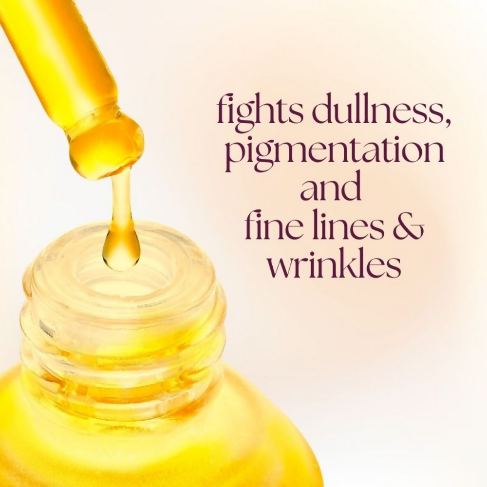 BiE Halo Uplifting & Soothing Face Oil With Pure Saffron For Brighter Skin