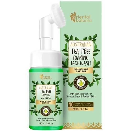 Buy Oriental Botanics Australian Tea Tree Anti Acne Foaming Face Wash from DrMediCart, Ship from India to USA
