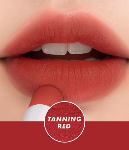Rom&nd Zero Matte Lipstick - 18 Tanning Red