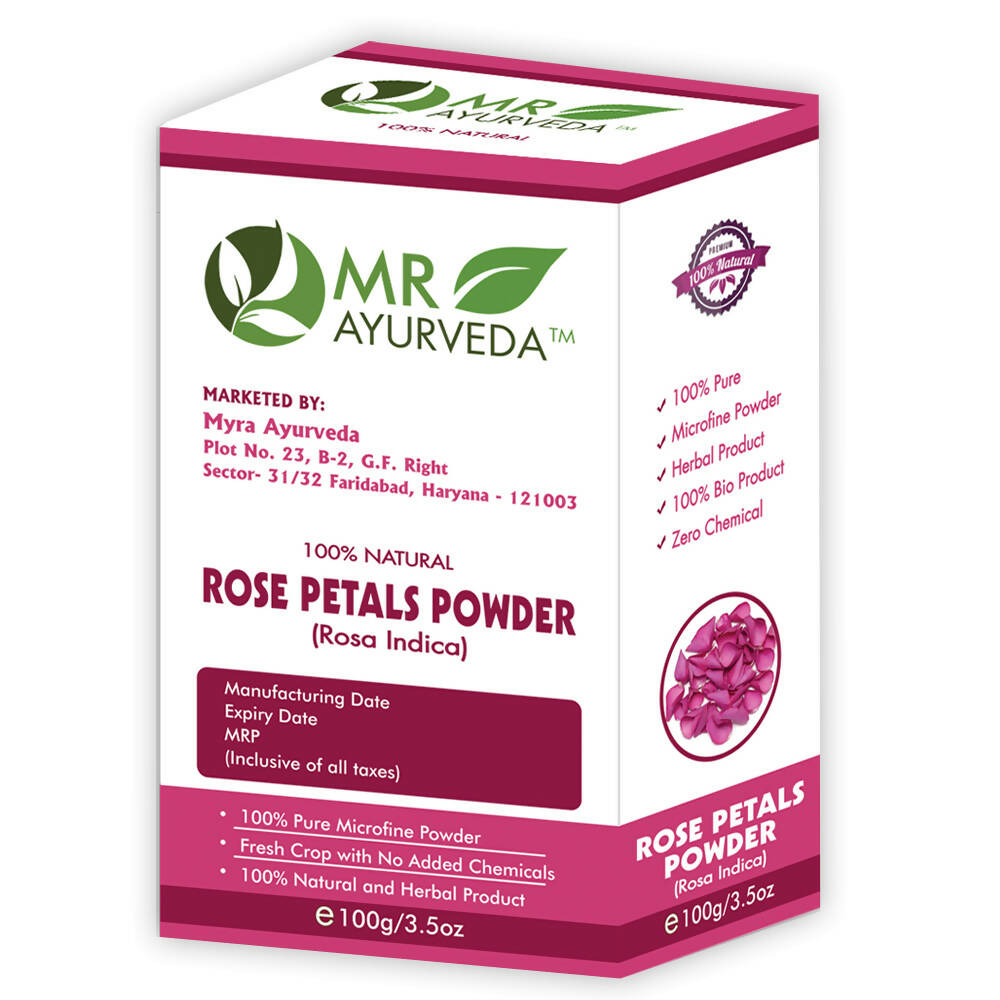 MR Ayurveda Rose Petals Powder