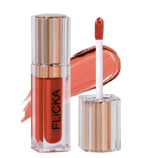 FLiCKA R U Ready Matte Finish liquid Lipstick Shade 05 Buff Nude