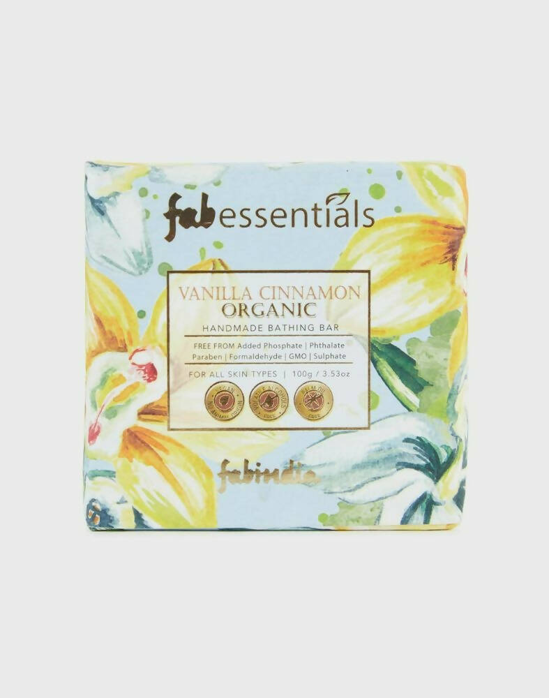 Buy Fabessentials Vanilla Cinnamon Handmade Bathing Bar from DrMediCart, Ship from India to USA